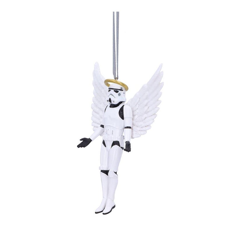Nemesis Now Stormtrooper Angel Hanging Ornament 13cm, Resin, White - Image 2